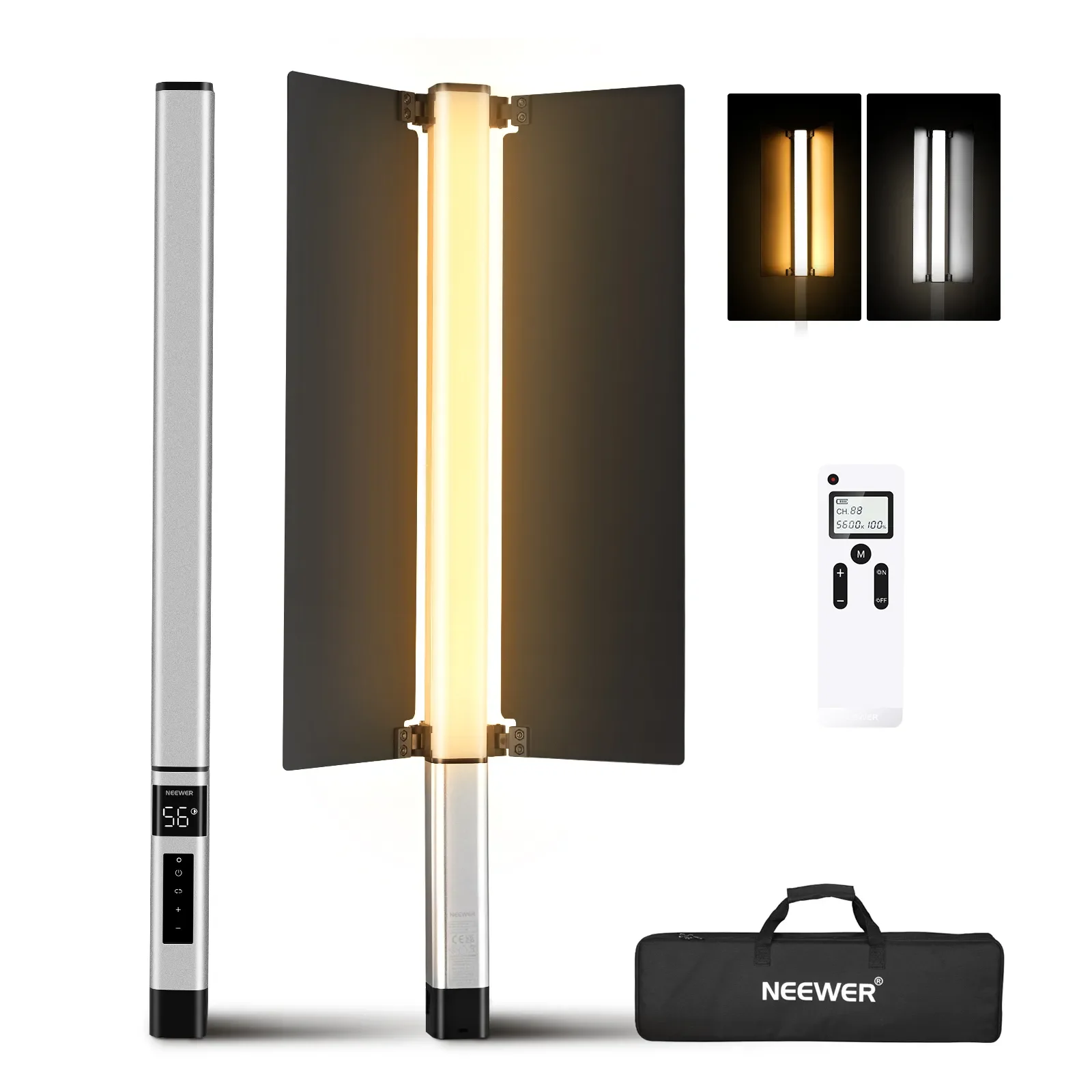 Neewer Light Handheld LED Vide - огляд і ціна Photography Lighting Kit Neewer