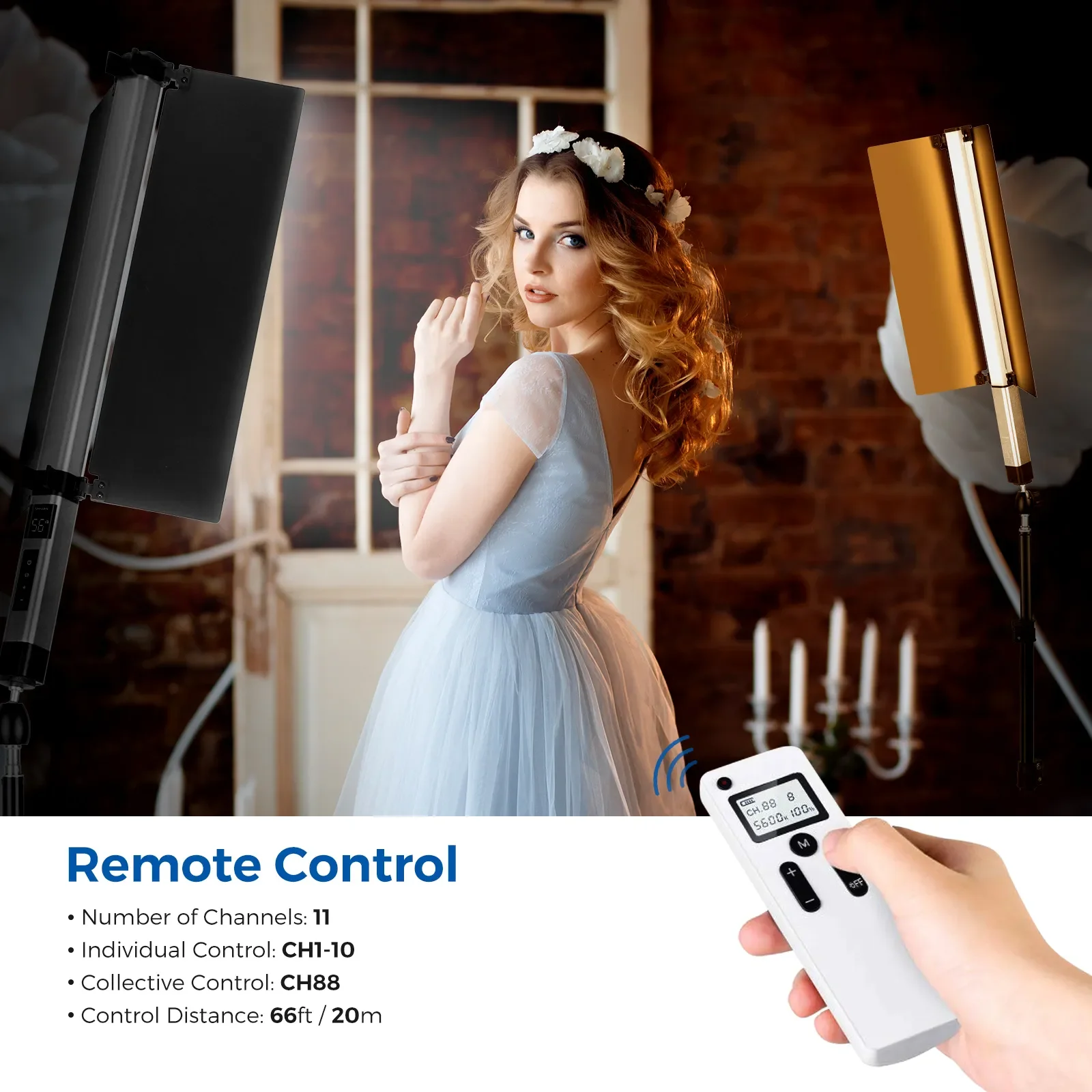 Neewer Light Handheld LED Vide - огляд і ціна Photography Lighting Kit Neewer