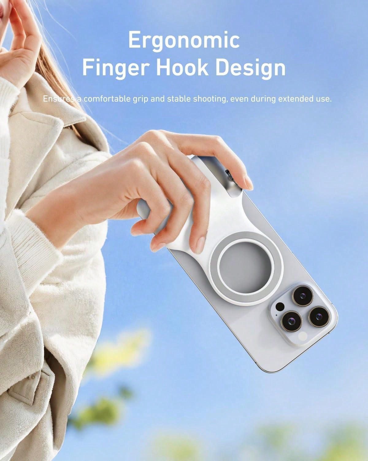 Silver Magnetic Phone Camera G - огляд і ціна Photography Video Lighting Kit