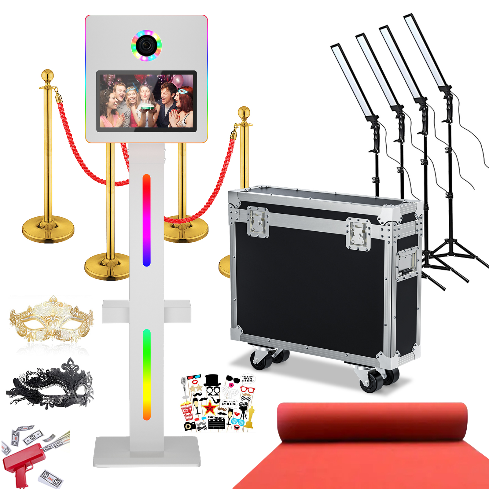 DSLR Photo Booth Machine with  - огляд і ціна Photography Video Lighting Kit