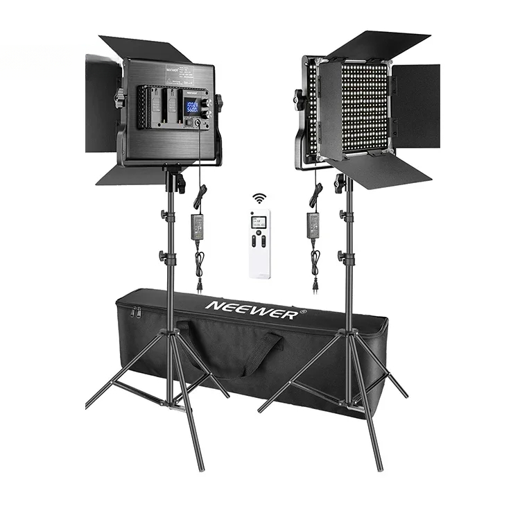 Neewer 2-Pack Advanced 660 LED - огляд і ціна Photography Lighting Kit Neewer