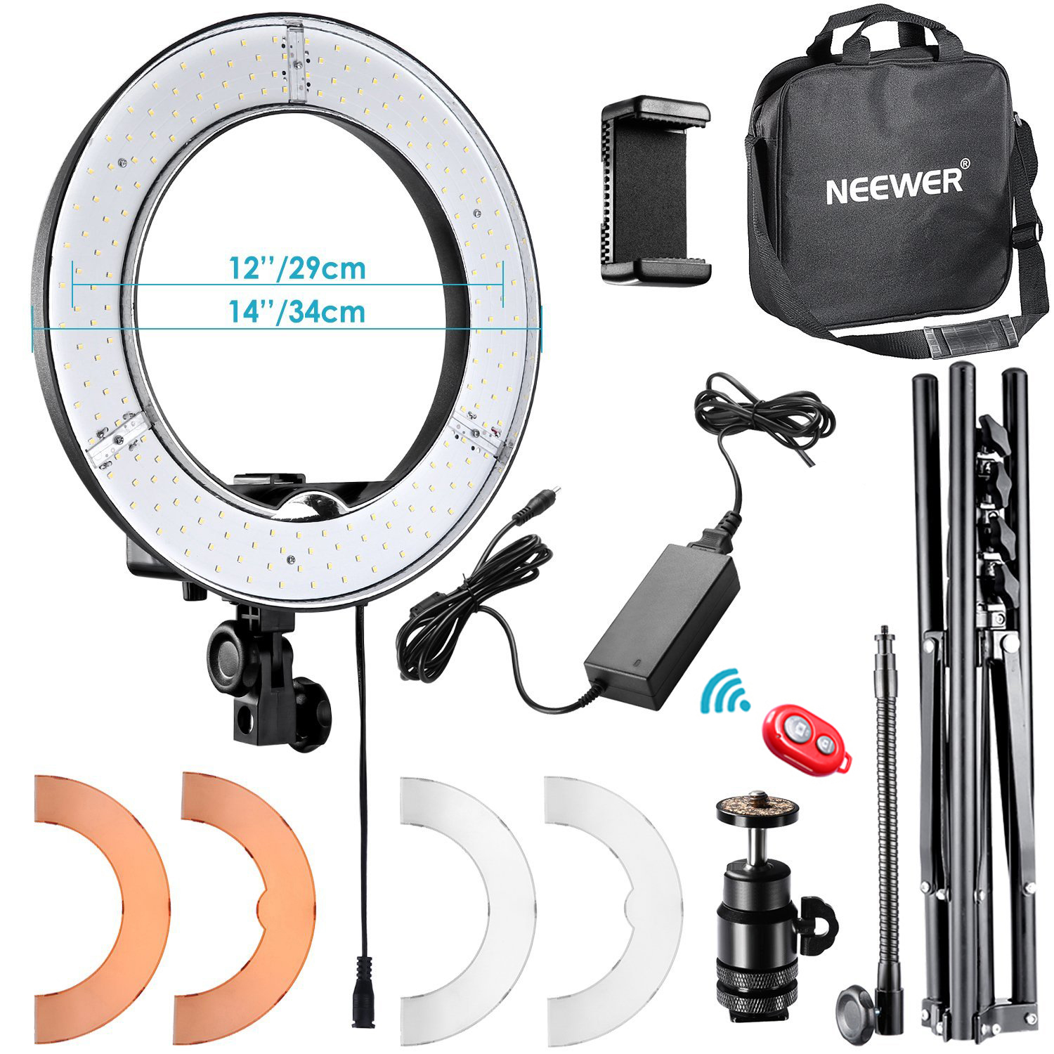 Neewer 14-inch Outer Led Ring  - огляд і ціна Photography Lighting Kit Neewer