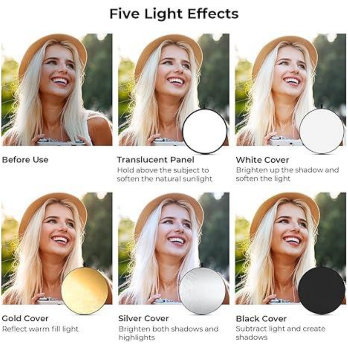 HUANYINGBJB Portable 5 in 1 Ph - огляд і ціна Photography Lighting For Outdoors