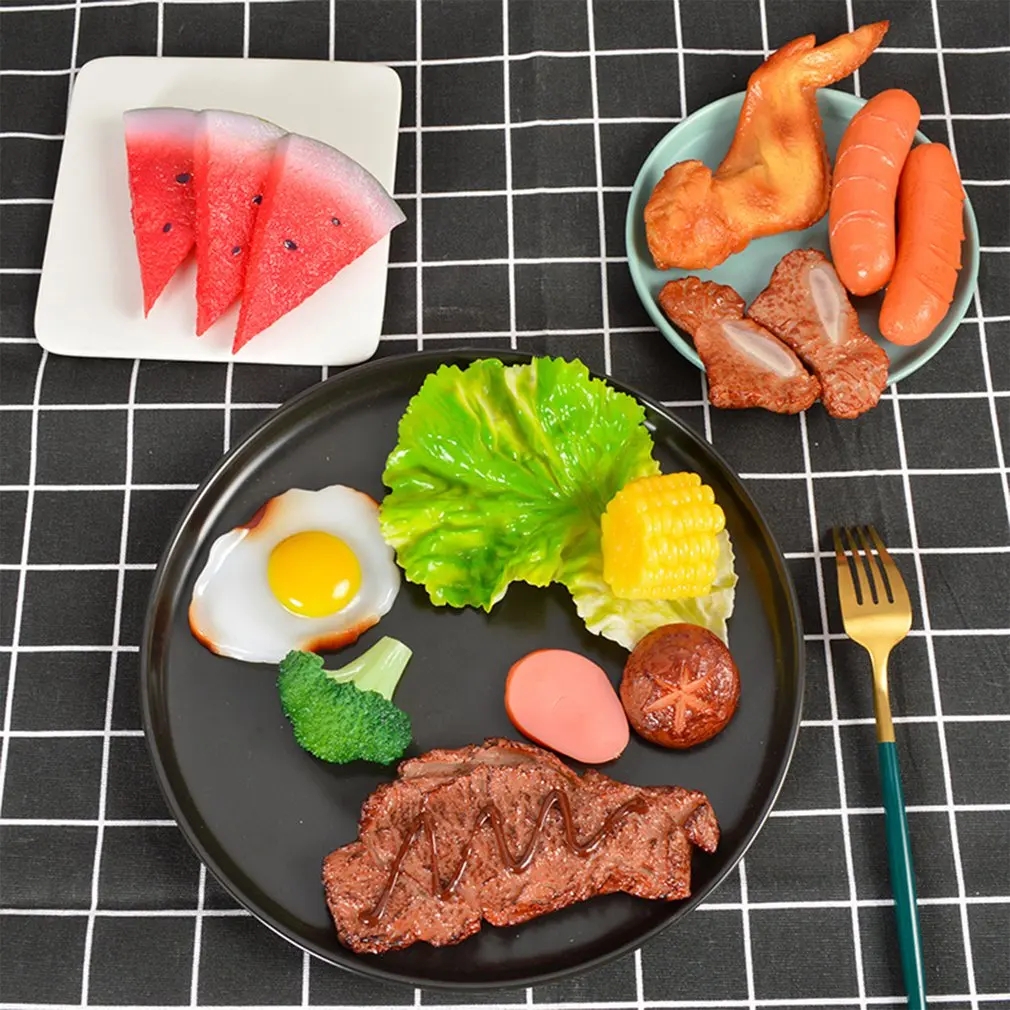 PVC Simulation Fake Steak Food - огляд і ціна Good Lighting In Photography