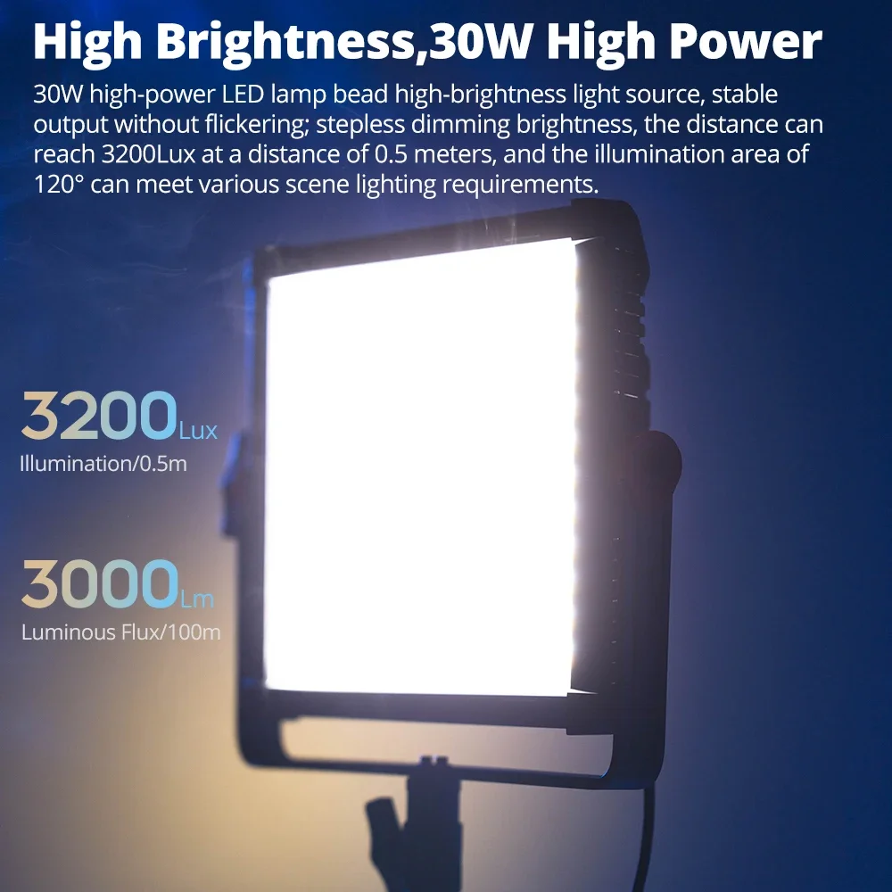 AMBITUFL P35R 30W RGB LED Vide - огляд і ціна Photography Video Lighting Kit