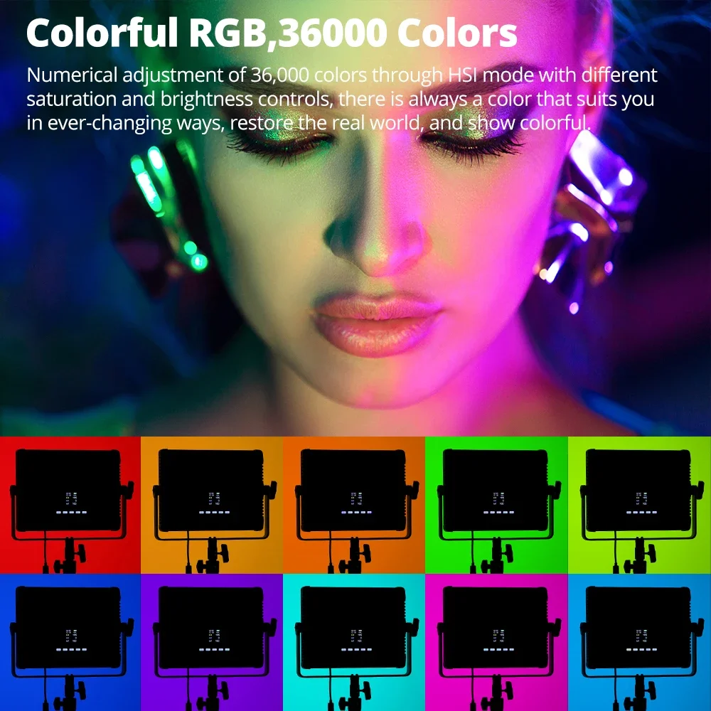 AMBITUFL P35R 30W RGB LED Vide - огляд і ціна Photography Video Lighting Kit