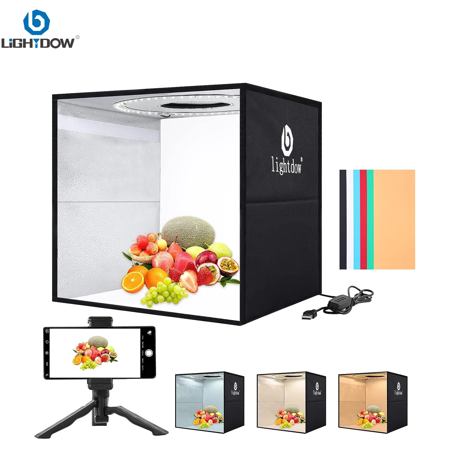 Lightdow Photo Studio Light Bo - огляд і ціна Photography Video Lighting Kit