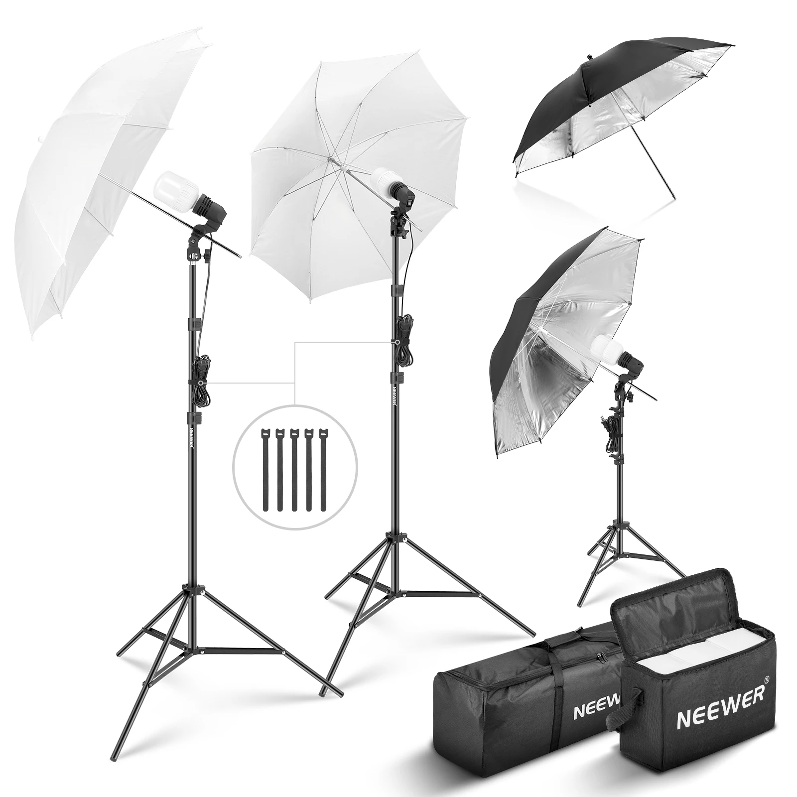 NEEWER 600W Photography Lighti - огляд і ціна Photography Lighting Kit Neewer