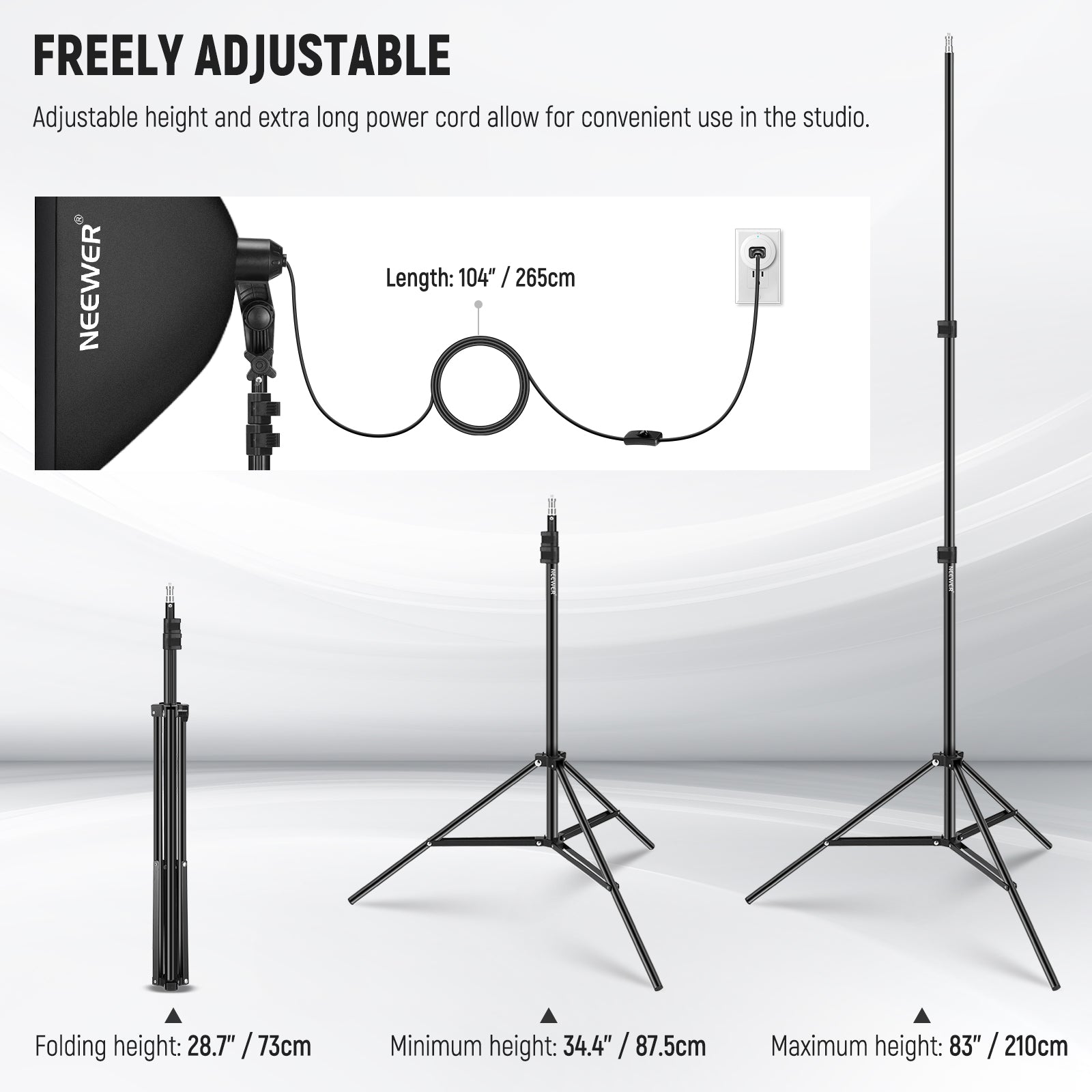 2025 Neewer 700W Professional  - огляд і ціна Photography Lighting Kit Neewer