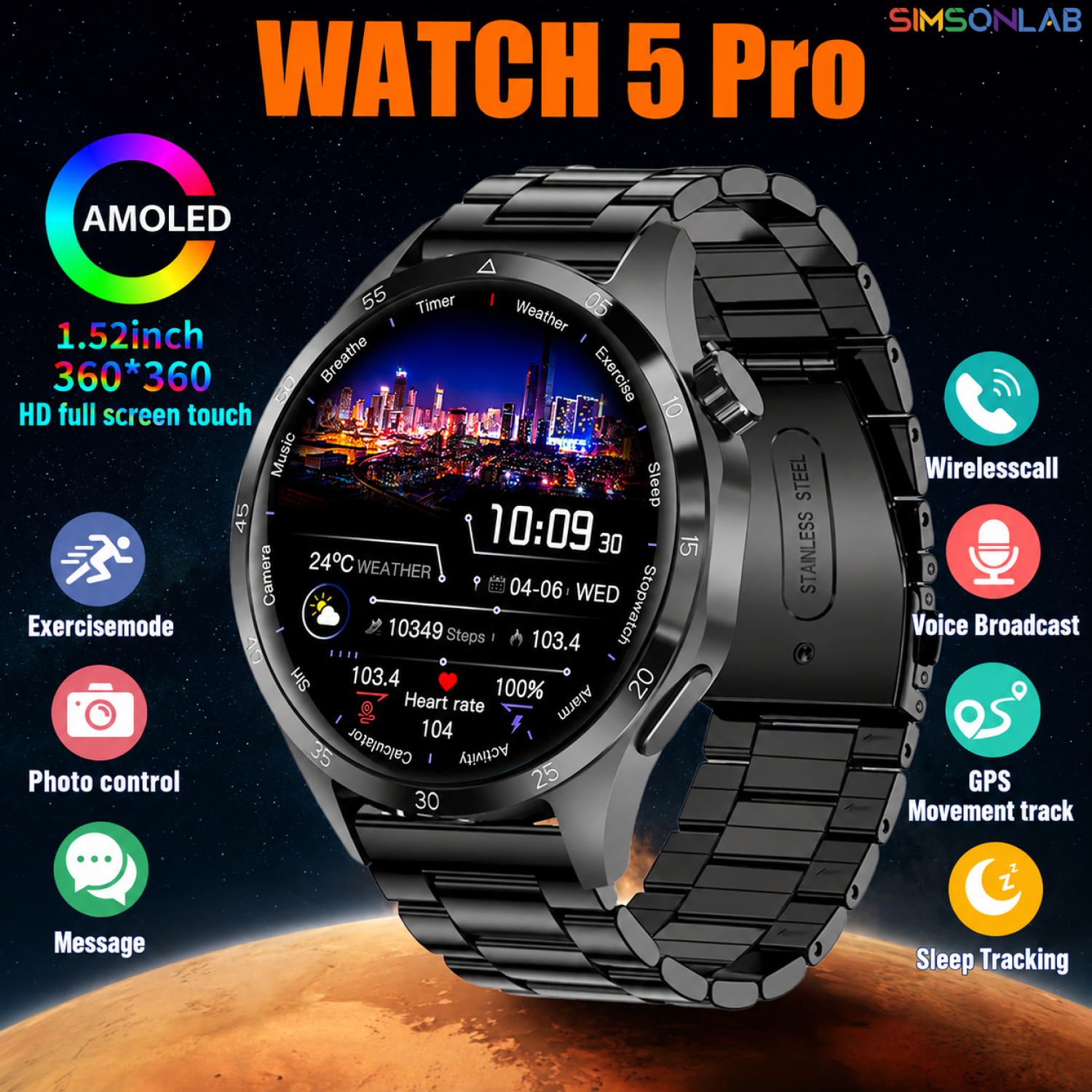 2026 Watch 5 Pro GPS Track Com - огляд і ціна Photography Video Lighting Kit