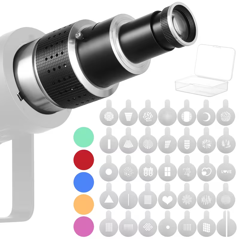 Bowens Mount Projector Attachm - огляд і ціна Photography Lighting Kit Neewer