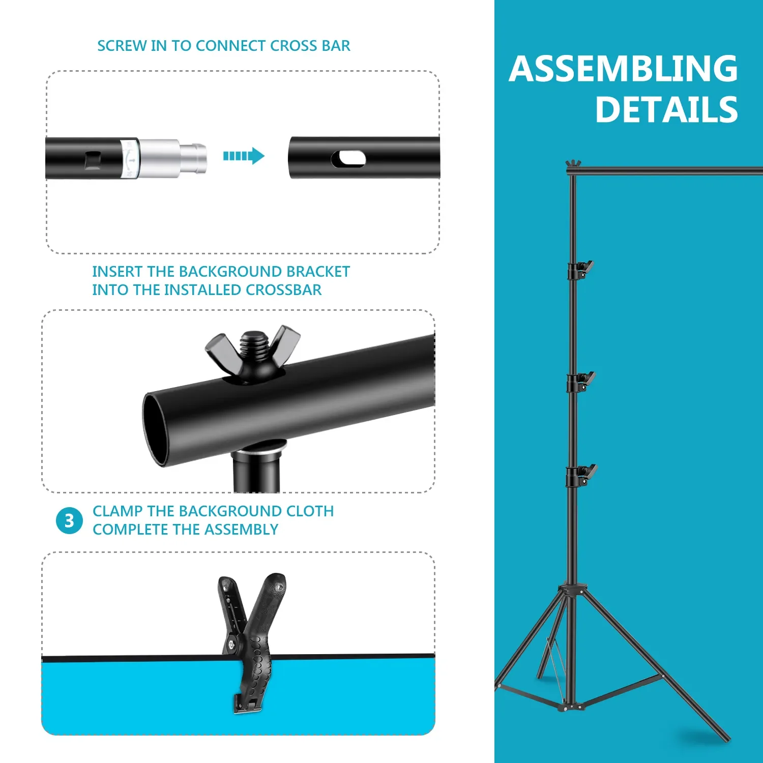 Neewer Complete Photography Li - огляд і ціна Photography Lighting Kit Neewer