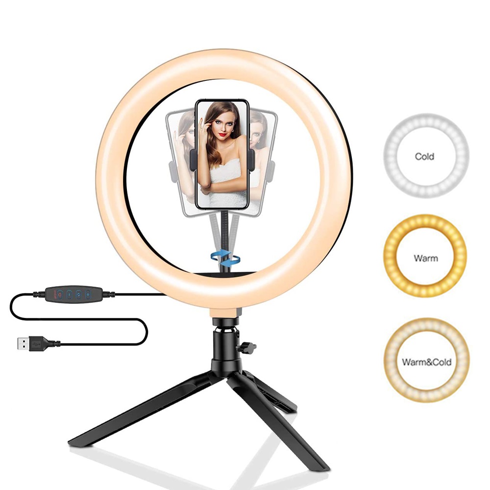 26cm 10 inch Led Ring Selfie L - огляд і ціна Photography Video Lighting Kit