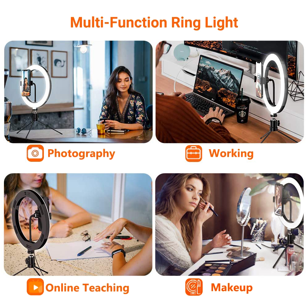 26cm 10 inch Led Ring Selfie L - огляд і ціна Photography Video Lighting Kit