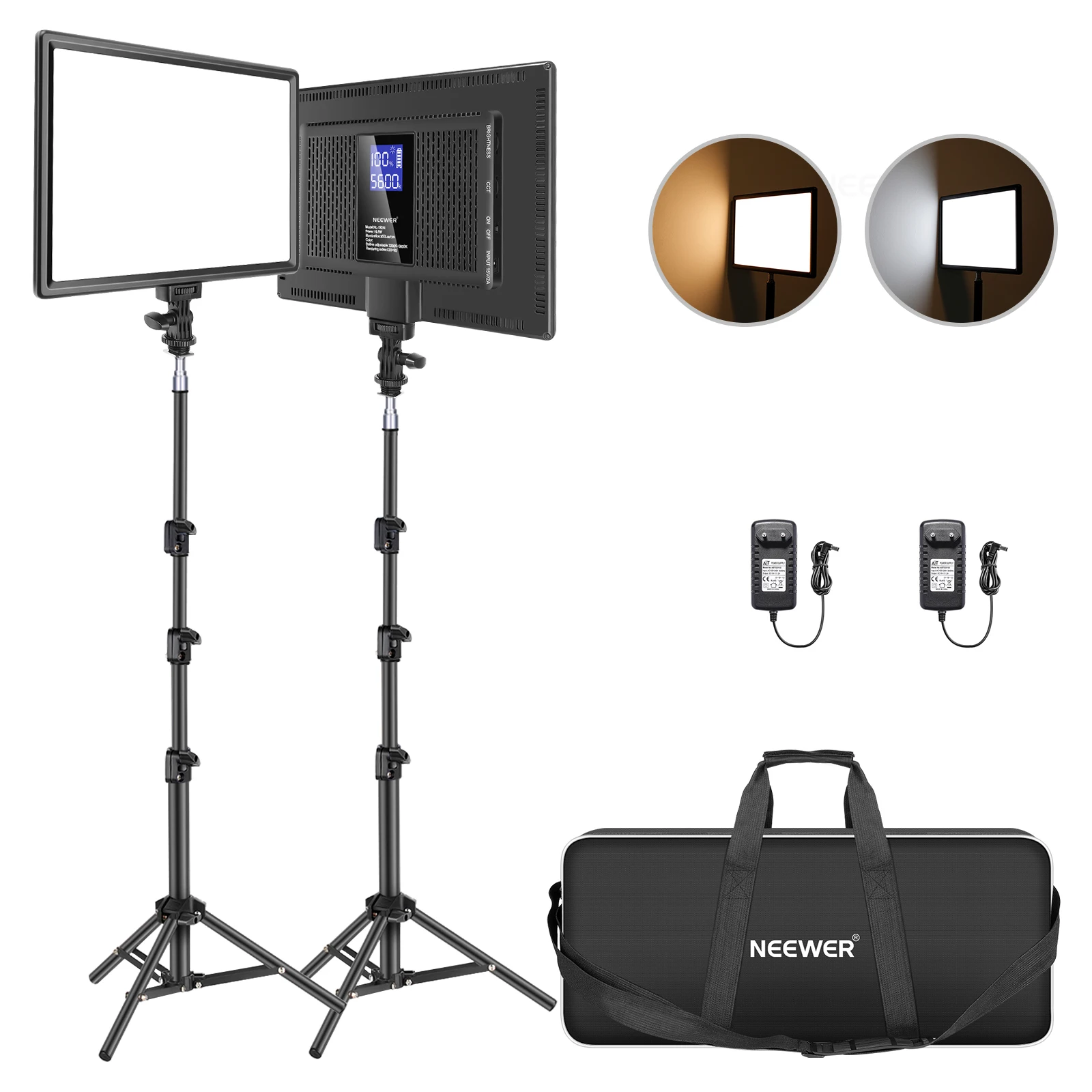 Neewer Dimmable Led Video Pane - огляд і ціна Photography Lighting Kit Neewer
