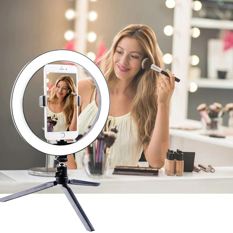 Dimmable26cm LED Ring Light Ki - огляд і ціна Photography Video Lighting Kit