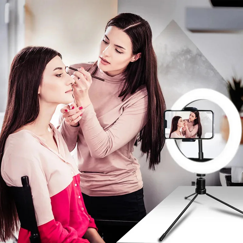 Dimmable26cm LED Ring Light Ki - огляд і ціна Photography Video Lighting Kit