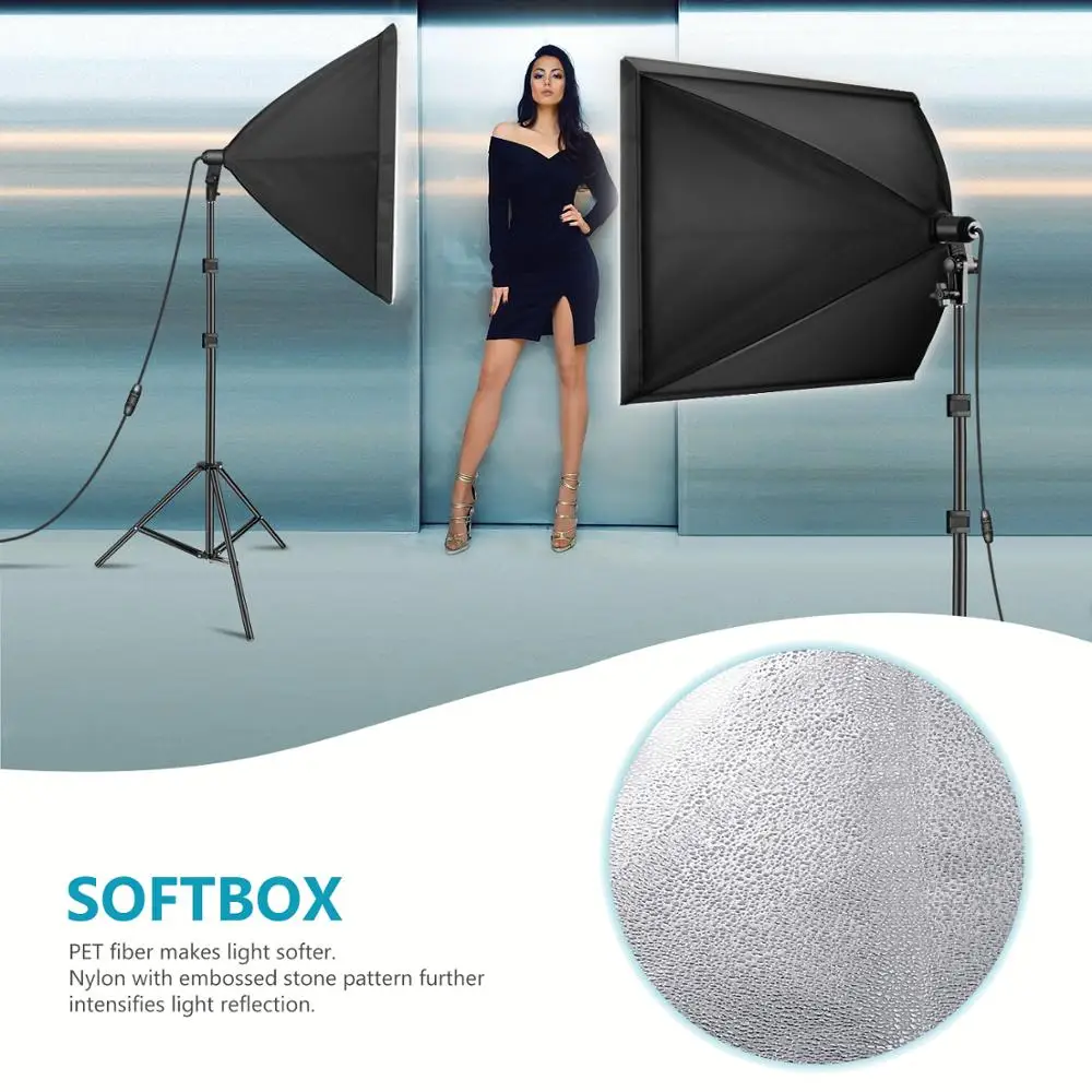 Neewer Upgraded 450W LED Photo - огляд і ціна Photography Lighting Kit Neewer