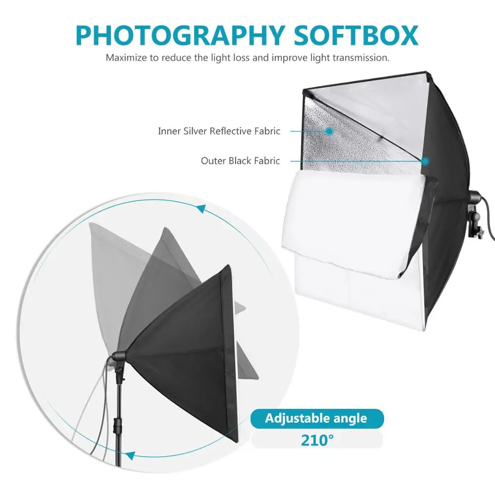 Neewer Upgraded 450W LED Photo - огляд і ціна Photography Lighting Kit Neewer