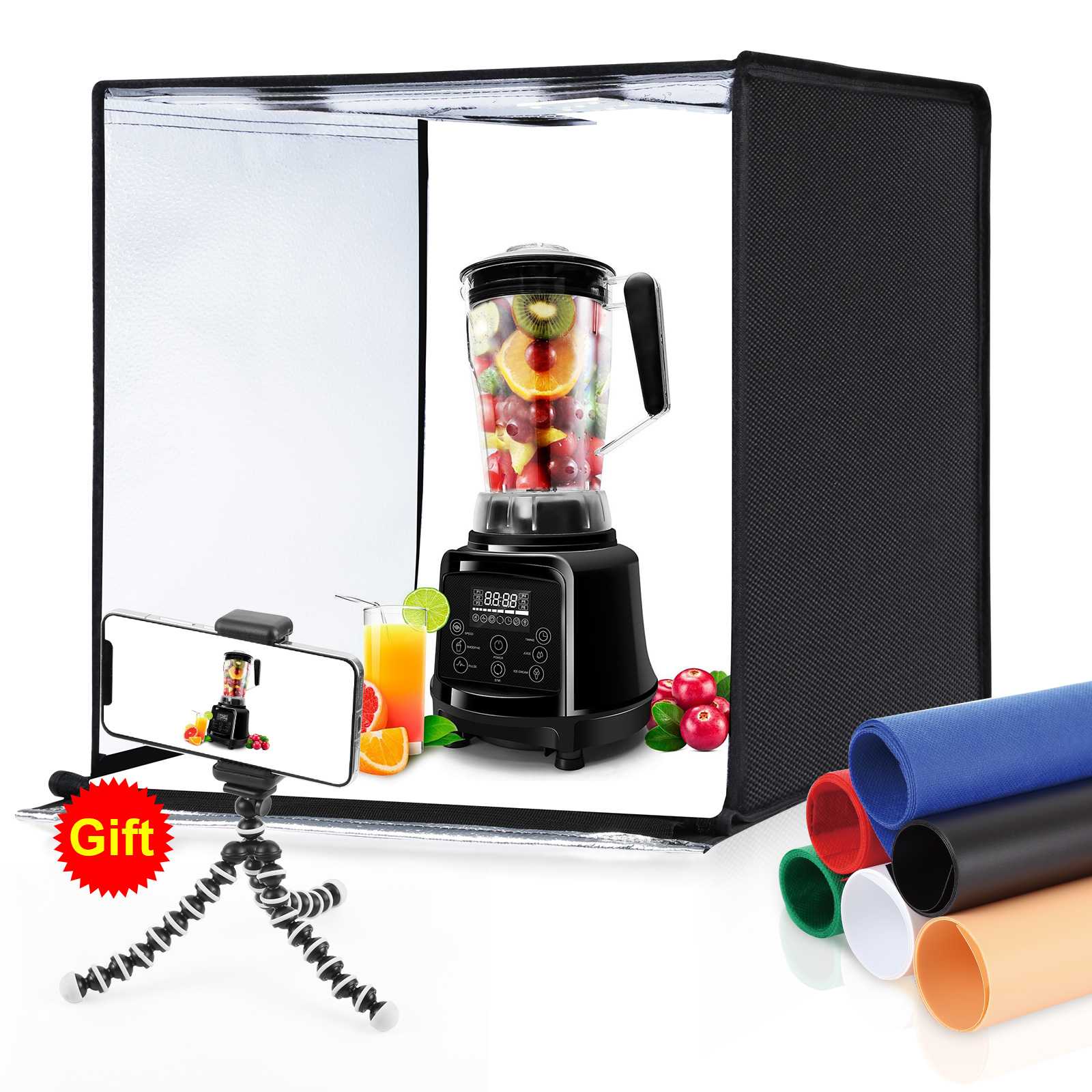 PULUZ 60cm Photo Studio Light  - огляд і ціна Photography Video Lighting Kit