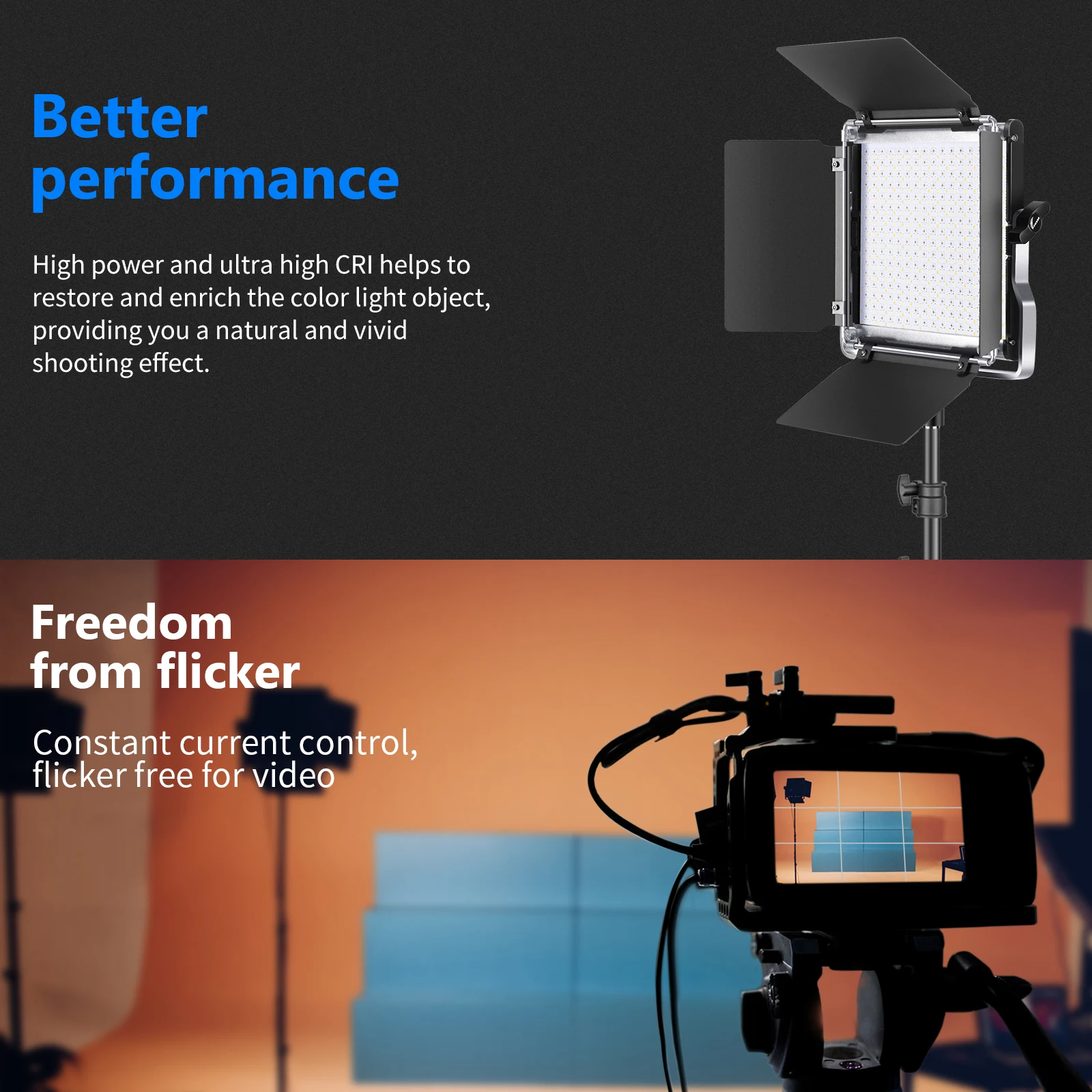 Neewer 3 Packs 480 RGB Led Lig - огляд і ціна Photography Lighting Kit Neewer