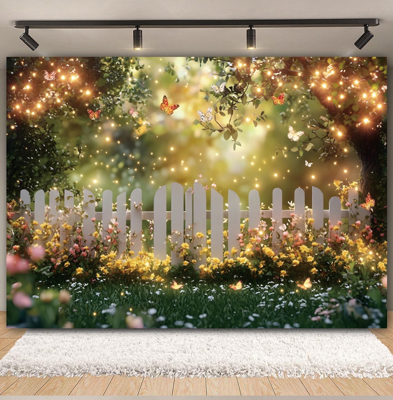 Fairy Tale Garden Backdrop for - огляд і ціна Photography Natural Lighting