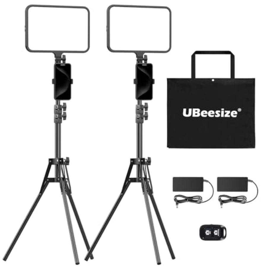 2 Pack LED Video Light Kit, Ph - огляд і ціна Photography Video Lighting Kit