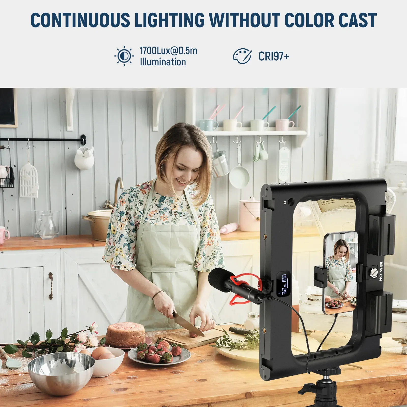 NEEWER A111 II Smartphone Vide - огляд і ціна Photography Lighting Kit Neewer