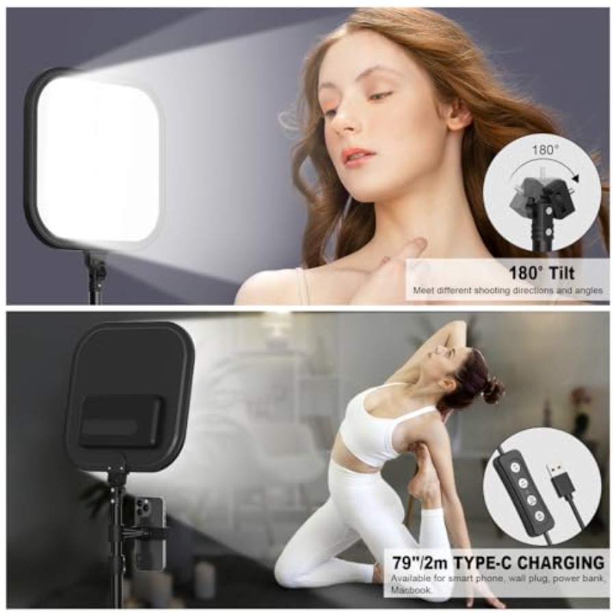 2Pack LED Video Light Kit, 15W - огляд і ціна Photography Video Lighting Kit