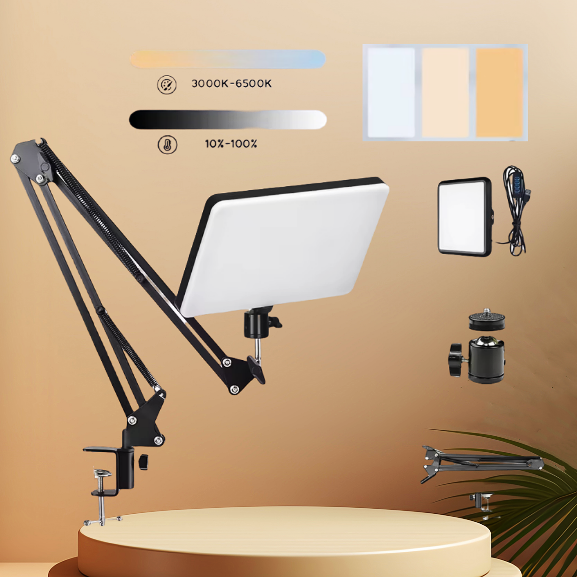 2025 LED Photography Selfie Li - огляд і ціна Photography Video Lighting Kit
