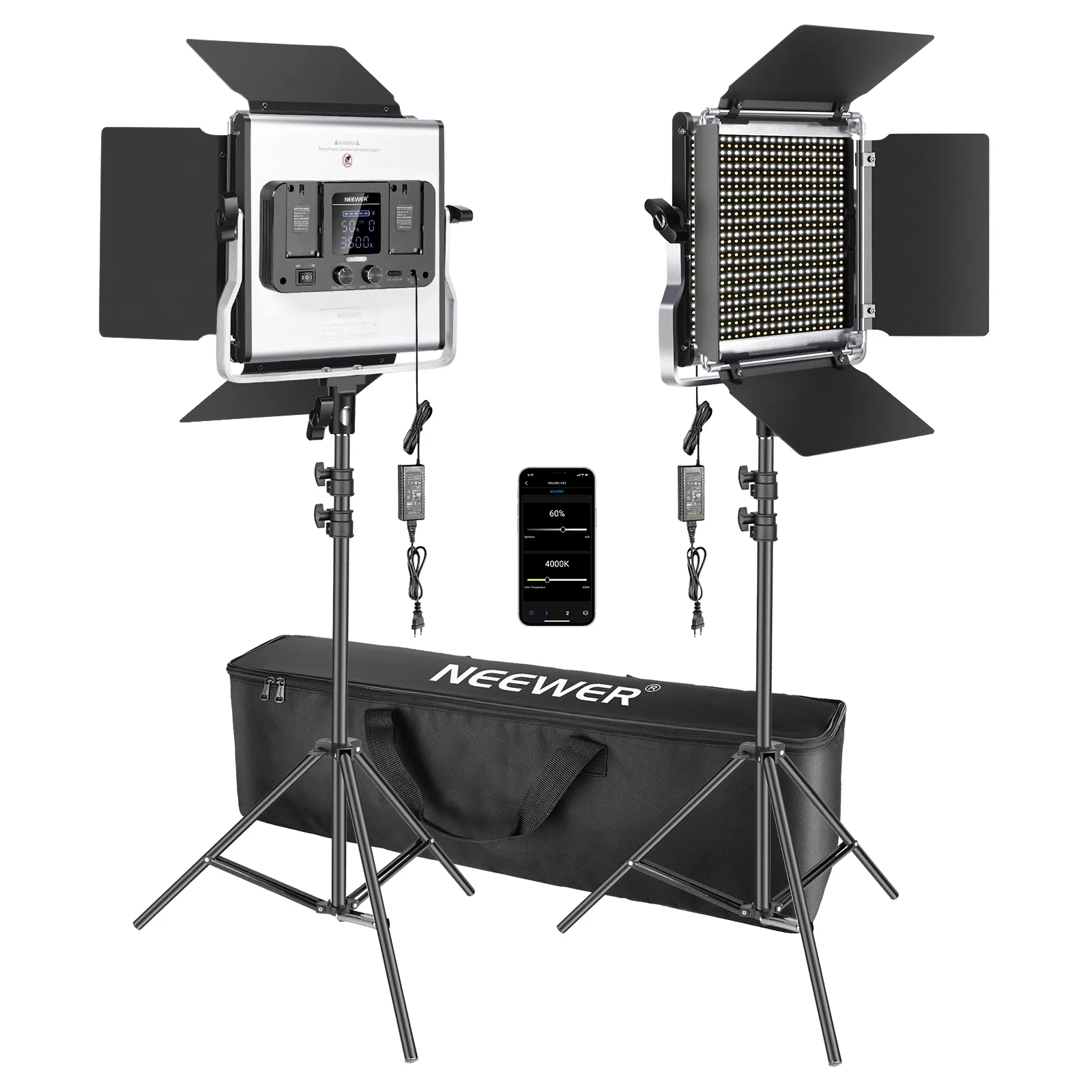 Neewer 660 LED Video Light 40W - огляд і ціна Photography Lighting Kit Neewer