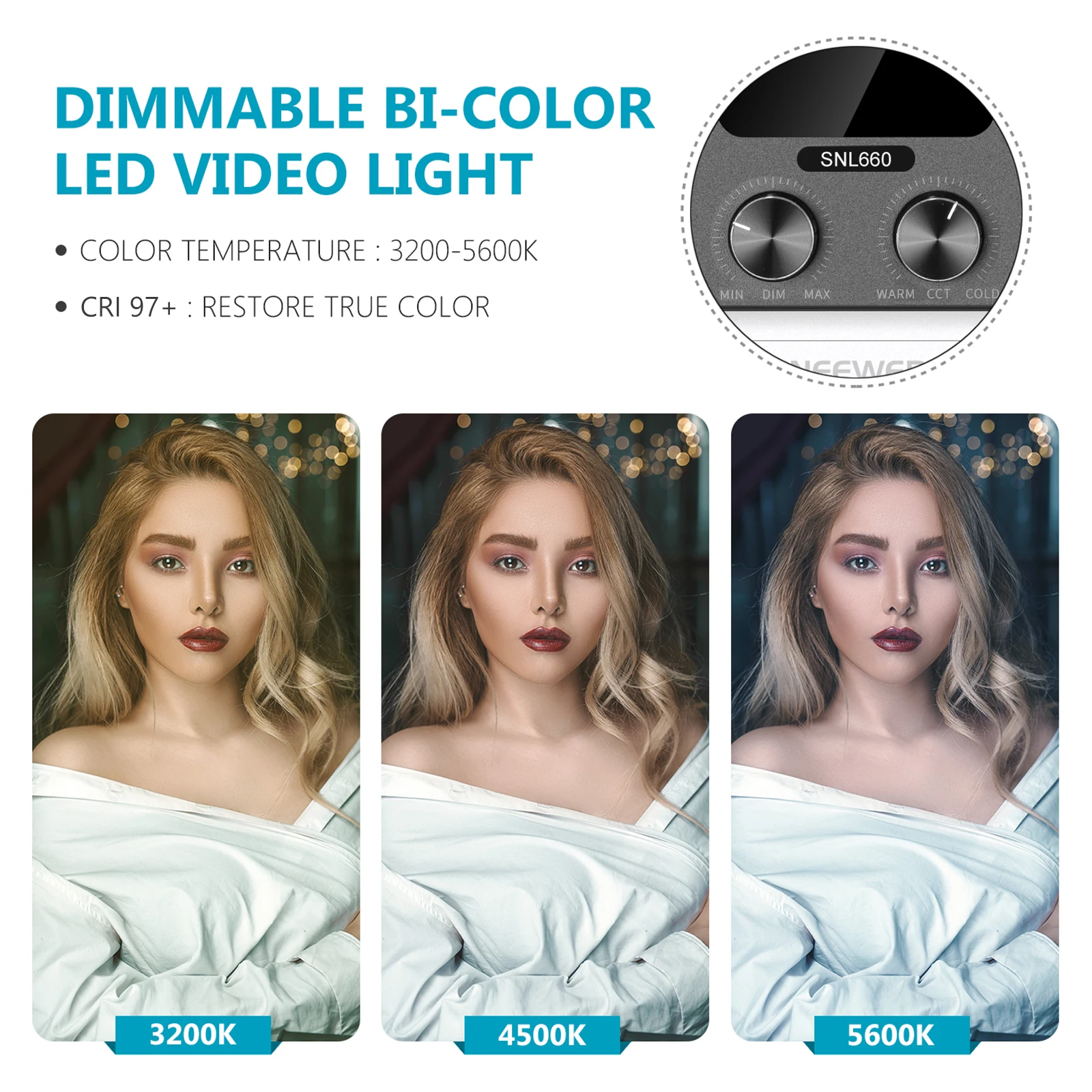 Neewer 660 LED Video Light 40W - огляд і ціна Photography Lighting Kit Neewer